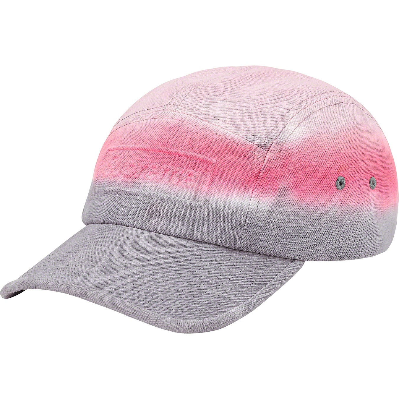 Embossed Denim Camp Cap view 6